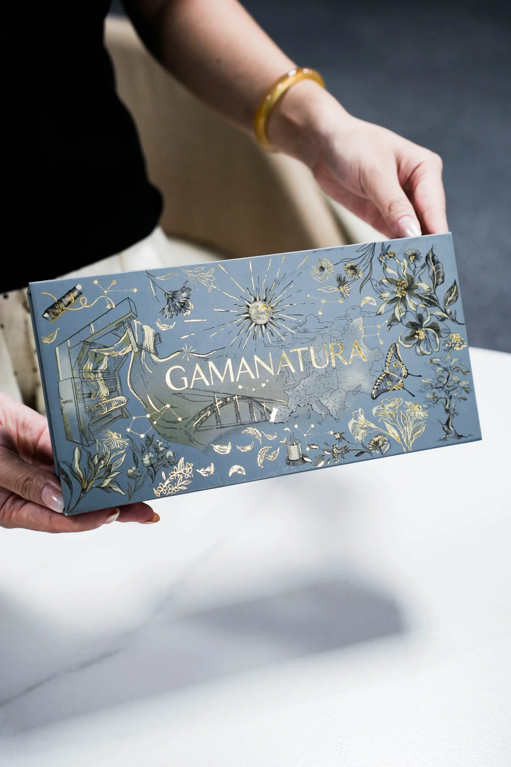 Custom rigid packaging box