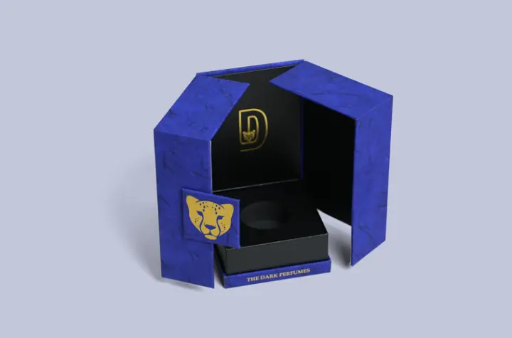 Perfume packaging insert alternate view