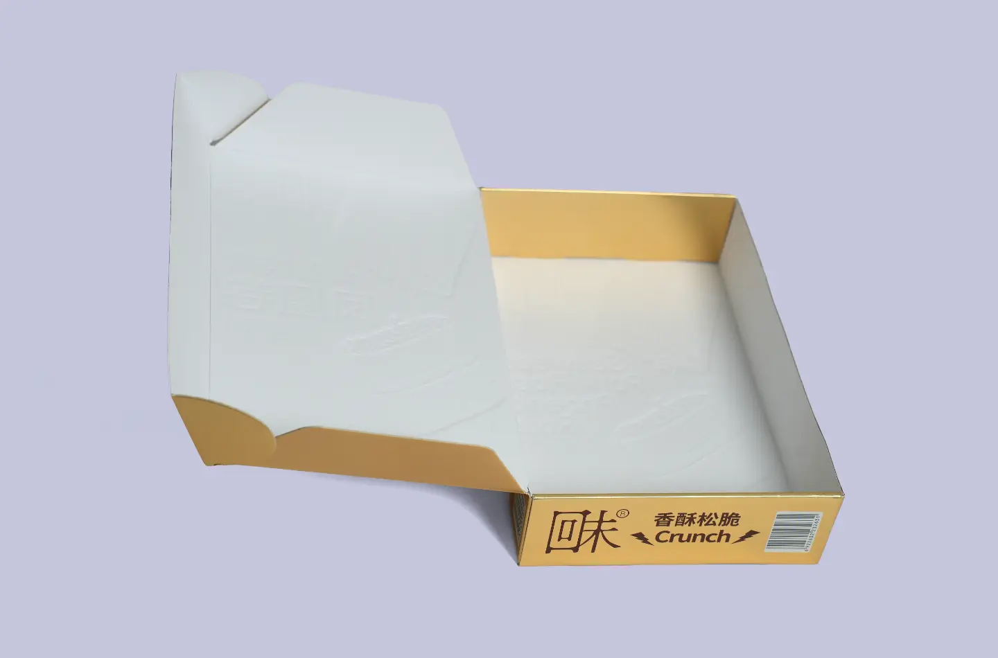 Custom branded food packaging alternate view