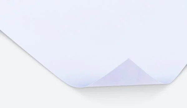 White kraft paper sample